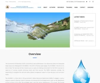 Aciwrm.org(Advanced Centre for Integrated Water Resources Management) Screenshot