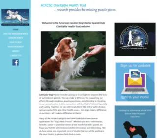 Ackcscharitabletrust.org(Charitable Trust Home) Screenshot