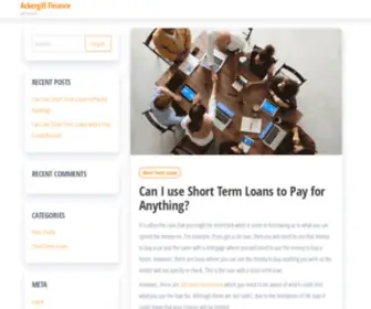 Ackergill-Tower.co.uk(Ackergill Tower) Screenshot