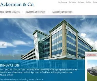 Ackermanco.com(Ackerman & Co) Screenshot