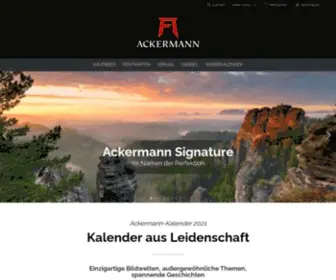 Ackermann-Kalender.de(Ackermann Kunstverlag) Screenshot