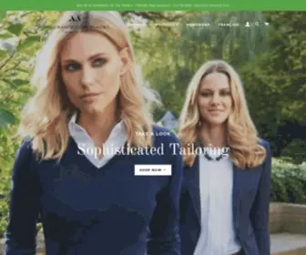 Ackermanns.ca(Uniforms Canada) Screenshot