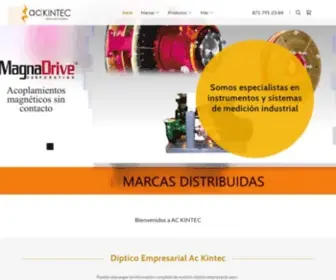 Ackintec.com.mx(AC KINTEC S.A) Screenshot