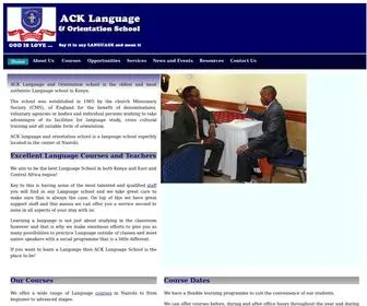 Acklanguageschool.org(ACK Language School ACK Language School) Screenshot