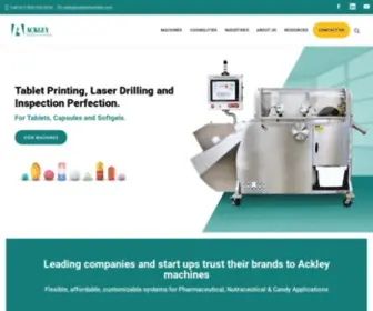 Ackleymachine.com(Ackley Machine Corporation) Screenshot