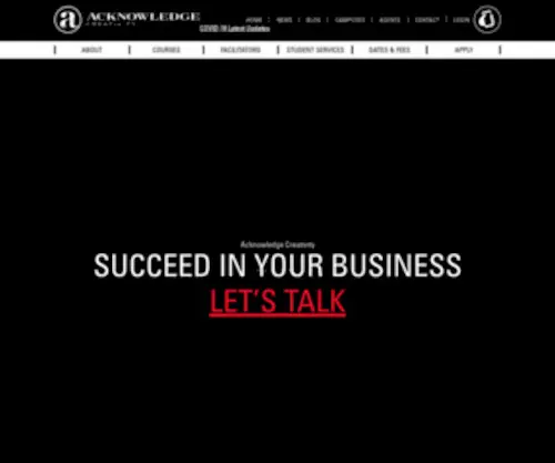 Acknowledgecreativity.com(Acknowledge Creativity was created with a purpose) Screenshot