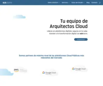 Ackstorm.com(Soluciones Cloud) Screenshot