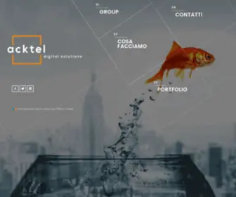 Acktel.com(Siti Web App e Software) Screenshot