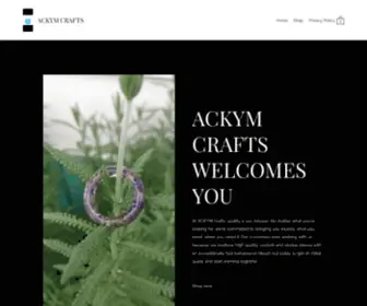 Ackymcrafts.com(ACKYM Crafts) Screenshot