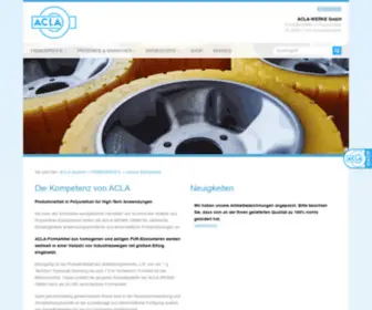 Acla-Werke.de(ACLA) Screenshot