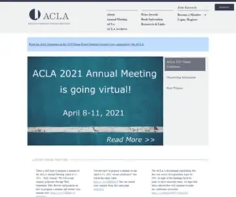 Acla.org Screenshot