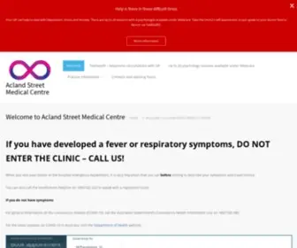 Aclandstreetmedical.com.au(Title>Acland Street Medical Centre) Screenshot