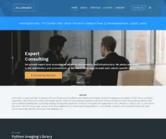 Aclark.net(Python and open source) Screenshot