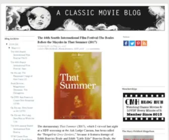 Aclassicmovieblog.com(Classic Movies) Screenshot