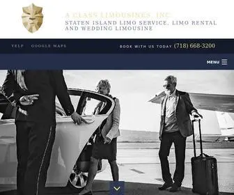 Aclasslimousine.com(Limo Service) Screenshot