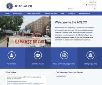 Aclco.org(ACJCO) Screenshot