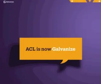 ACL.com(GRC Software for Risk) Screenshot