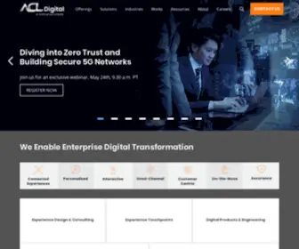 Acldigital.com(ACL Digital) Screenshot