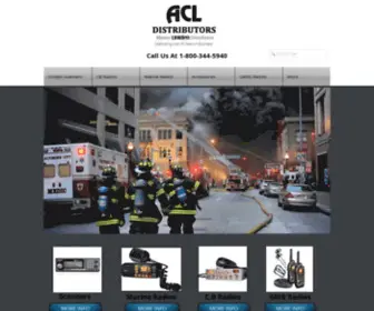 Acldistributors.com(ACL Distributors) Screenshot