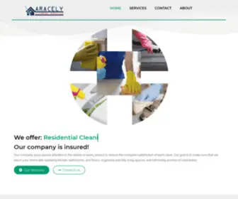 Acleanservices.com(Residential and Commercial Cleaning Services) Screenshot