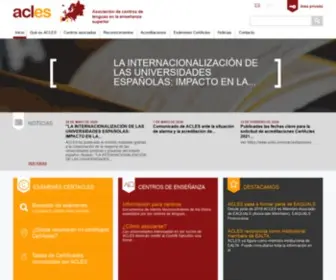 Acles.es(Idiomas) Screenshot