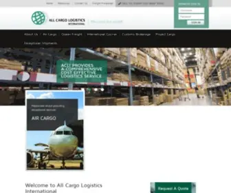 Acli.com.au(Australian International Shipping) Screenshot