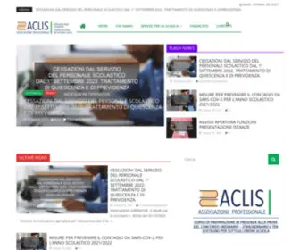 Aclis.it(Dalla parte degli insegnanti) Screenshot