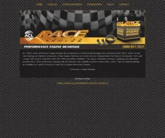 Aclraceseries.com(ACL Race Series) Screenshot