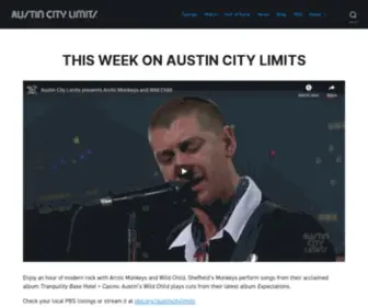 ACLTV.com(Austin City Limits) Screenshot