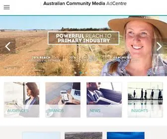 Acmadcentre.com.au(ACM AdCentre) Screenshot