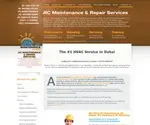 Acmaintenancedubai.com Screenshot