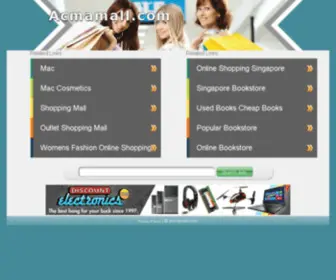 Acmamall.com(Online Shopping) Screenshot