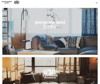 Acme.co.jp(Journal standard Furniture、ACME Furniture) Screenshot