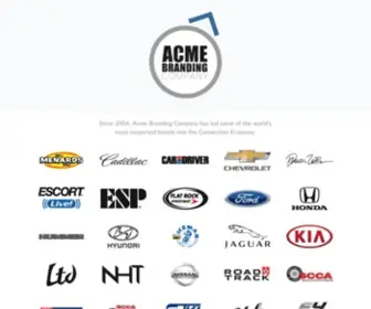 Acmebrandingcompany.com(Acme Branding Company) Screenshot