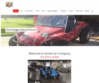 Acmecarco.com(Acme Car Company & Berrien Buggy) Screenshot