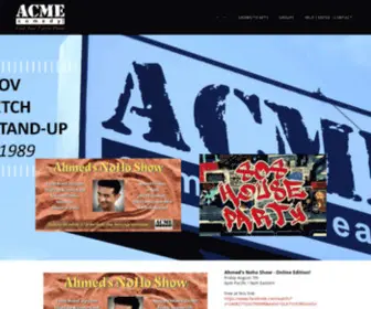 Acmecomedy.com(ACME Comedy) Screenshot