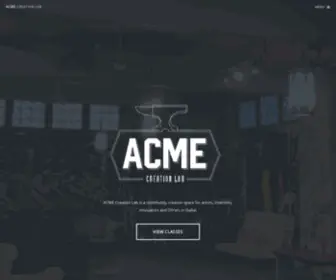 Acmecreationlab.org(NickTuttle) Screenshot