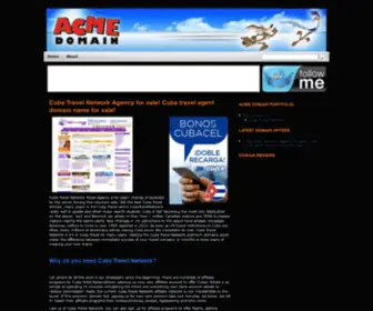 AcmeDomain.com(Acme Domain) Screenshot