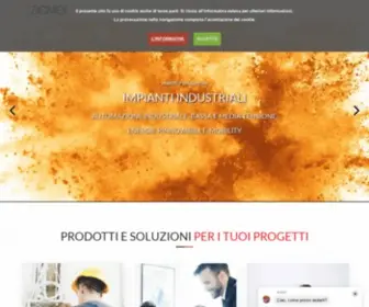 Acmei.it(Distribuzione di prodotti e soluzioni per i professionisti del settore elettrico) Screenshot