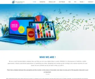 Acmeinfosoft.co.in(Moil Responsive web template) Screenshot