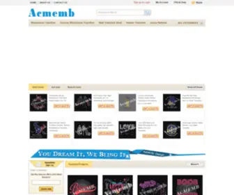 Acmemb.com(Rhinestone Transfers) Screenshot