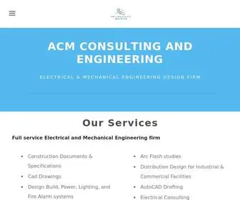 Acmengrs.com(ACM Consulting and Engineering) Screenshot