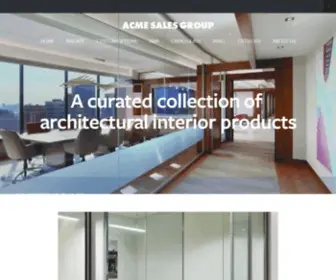 Acmesalesgroup.com(Acme Sales Group) Screenshot