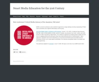 Acmesmartmediaeducation.net(Smart Media Education for the 21st Century) Screenshot