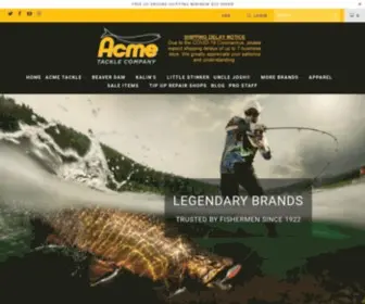 Acmetackle.com(Acme Tackle Company) Screenshot