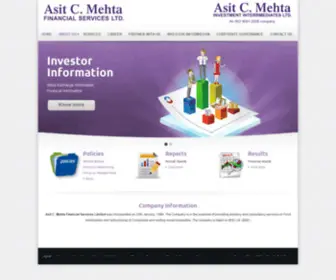 ACMFSL.com(Mehta Financial Services Ltd) Screenshot