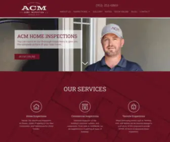 Acmhomeinspection.com(ACM Home Inspection) Screenshot