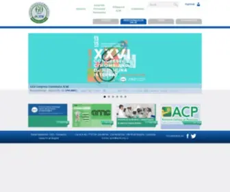 Acmi.org.co(Asociación Colombiana de Medicina Interna) Screenshot