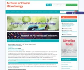 Acmicrob.com(Archives of Clinical Microbiology) Screenshot