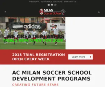 Acmilansoccerschool.com.au(acmilansoccerschool) Screenshot